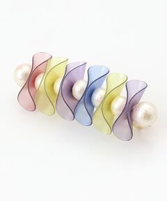 TAKASHIMAYA OUTLET / タカシマヤ アウトレット ヘアピン | イロリエール　セロファンリボンバレッタＳ新色