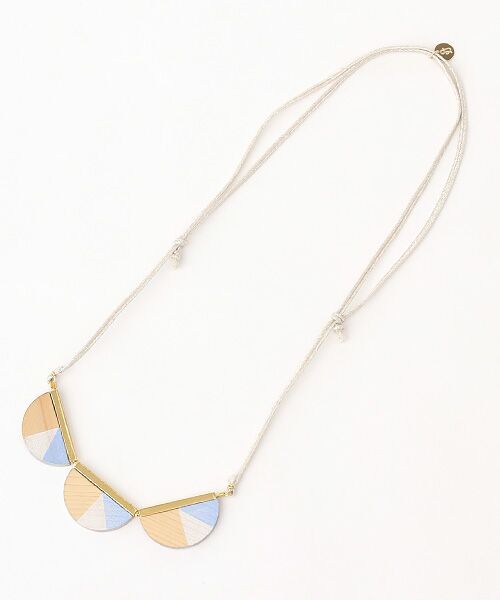 TAKASHIMAYA OUTLET / タカシマヤ アウトレット ネックレス・ペンダント・チョーカー | イロリエール　ブロックウッドカラーネックレス（BLUE）