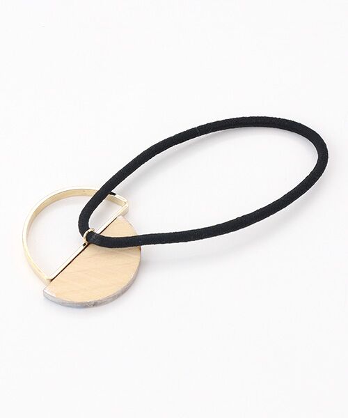 TAKASHIMAYA OUTLET / タカシマヤ アウトレット ヘアゴム・シュシュ | イロリエール　ダブルハーフラウンドカラーヘアゴム | 詳細1