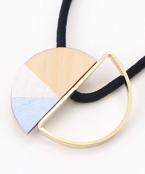 TAKASHIMAYA OUTLET / タカシマヤ アウトレット ヘアゴム・シュシュ | イロリエール　ダブルハーフラウンドカラーヘアゴム | 詳細2