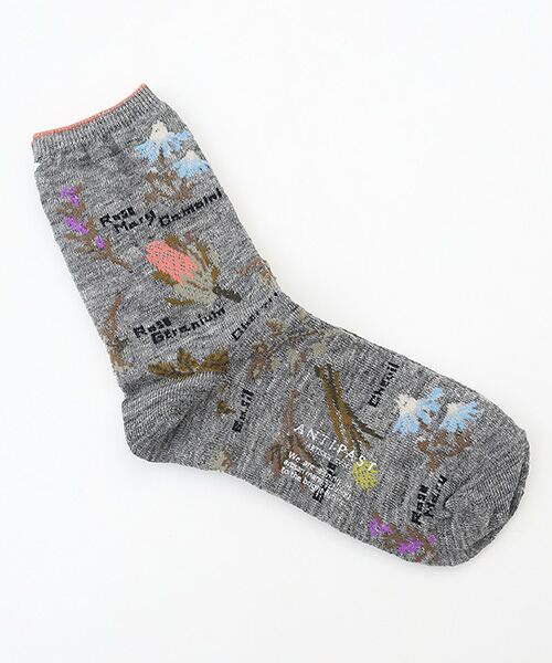 TAKASHIMAYA OUTLET / タカシマヤ アウトレット ソックス | アンティパスト　ソックス（GREY）