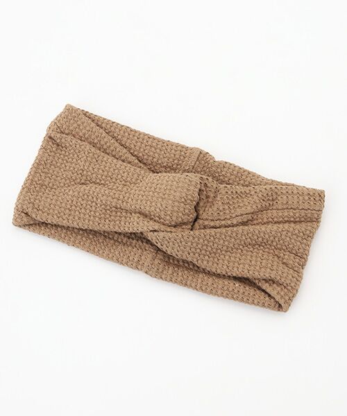 TAKASHIMAYA OUTLET / タカシマヤ アウトレット カチューシャ・カチューム・その他 | インフィルダーデザイン　ターバン（BEIGE）