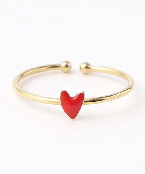 TAKASHIMAYA OUTLET / タカシマヤ アウトレット リング | ティティリー　リング（RED）