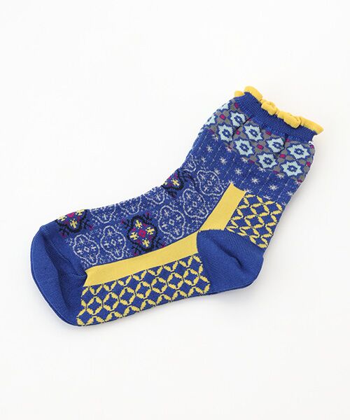 TAKASHIMAYA OUTLET / タカシマヤ アウトレット ソックス | アンティパスト　靴下（BLUE）