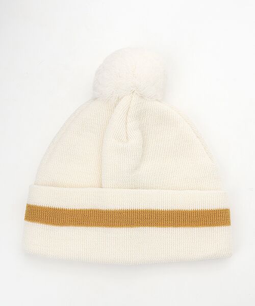 TAKASHIMAYA OUTLET / タカシマヤ アウトレット ニットキャップ | インフィルダーデザイン　ニット帽（WHITE）