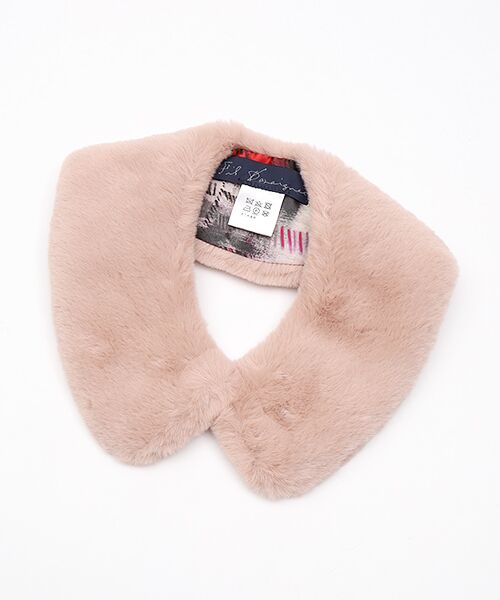 TAKASHIMAYA OUTLET / タカシマヤ アウトレット マフラー・ショール・スヌード・ストール | フィルダレニエ　つけ襟（PINK）