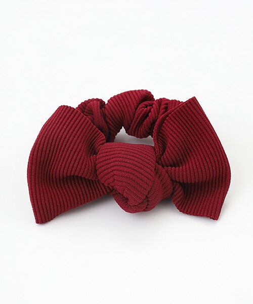 TAKASHIMAYA OUTLET / タカシマヤ アウトレット ヘアゴム・シュシュ | ミルク＆ソーダ　シュシュ（WINE）