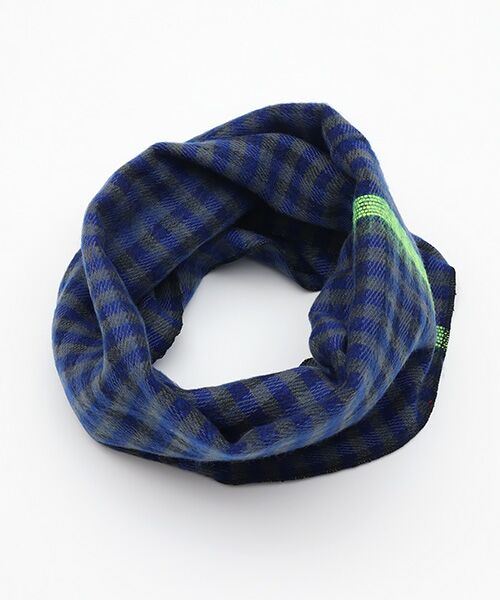 TAKASHIMAYA OUTLET / タカシマヤ アウトレット マフラー・ショール・スヌード・ストール | ヒントヒント　スヌード（T.BLUE）