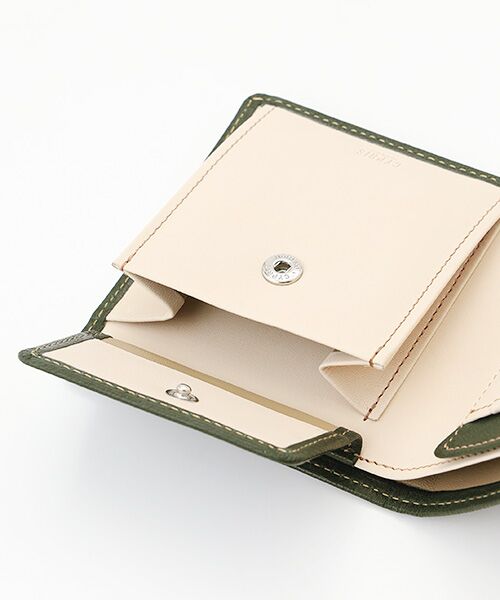 TAKASHIMAYA OUTLET / タカシマヤ アウトレット 財布・コインケース・マネークリップ | CYPRIS　ディアスキン　コンパクト札入れ | 詳細5