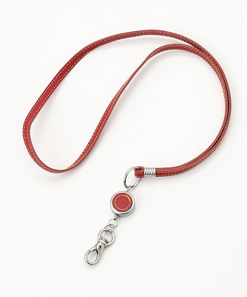 TAKASHIMAYA OUTLET / タカシマヤ アウトレット その他小物 | PRARE　リール付ロングストラップ（RED）