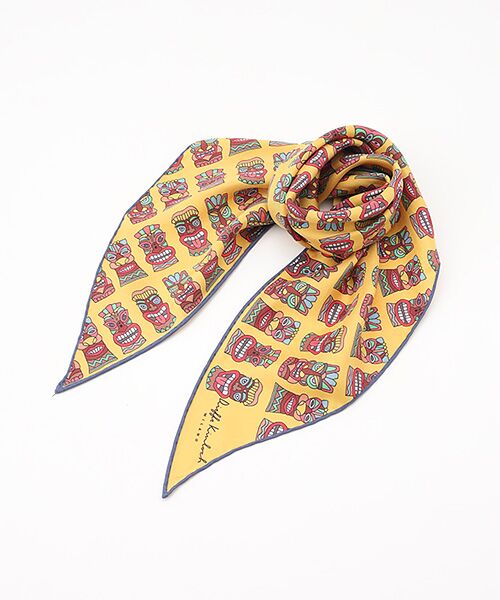 TAKASHIMAYA OUTLET / タカシマヤ アウトレット バンダナ・スカーフ | キンロック　スカーフ（トライアングル）（YELLOW）