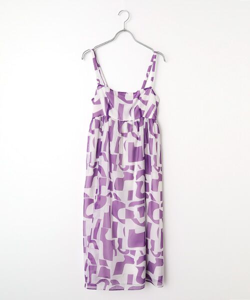 TAKASHIMAYA OUTLET / タカシマヤ アウトレット ロング・マキシ丈ワンピース | ＢＡＵＭ　ＵＮＤ　ＰＦＥＲＤＧＡＲＴＥＮ　ＯＰ（PURPLE）