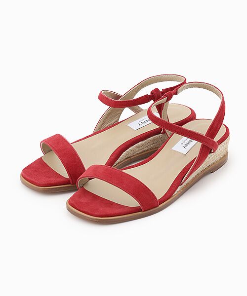 TAKASHIMAYA OUTLET / タカシマヤ アウトレット サンダル | ＰＪ２１－０５２０　ＡＮＴＥ（RED）