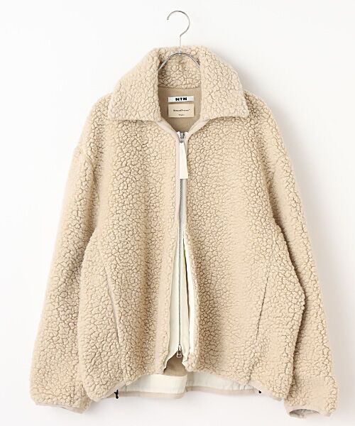 TAKASHIMAYA OUTLET / タカシマヤ アウトレット ブルゾン | エヌティーエヌ　ＺＩＰブルゾン（ナチュラル）