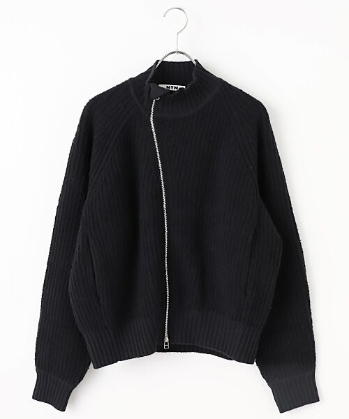 TAKASHIMAYA OUTLET / タカシマヤ アウトレット ニット・セーター | エヌティーエヌ　ＺＩＰセーター（ブラック）