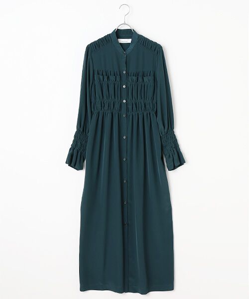 TAKASHIMAYA OUTLET / タカシマヤ アウトレット ロング・マキシ丈ワンピース | ＡＫＩＲＡＮＡＫＡ　ＯＰ（GREEN）