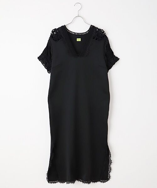 TAKASHIMAYA OUTLET / タカシマヤ アウトレット ロング・マキシ丈ワンピース | オダカ　ＯＰ（BLACK）