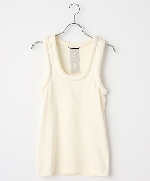 TAKASHIMAYA OUTLET / タカシマヤ アウトレット タンクトップ | ミオズモーキー　ＫＫ（OFF WHITE）