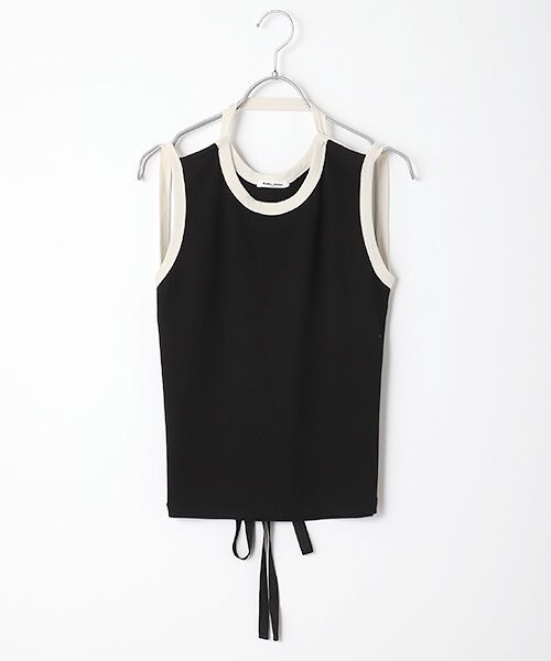 TAKASHIMAYA OUTLET / タカシマヤ アウトレット カットソー | フミカウチダ　ＫＫ（BLACK OFF WHITE）