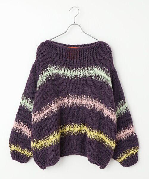 TAKASHIMAYA OUTLET / タカシマヤ アウトレット ニット・セーター | ＬＥＳ　ＴＲＩＣＯＴＳ　Ｄ’Ｏ　ＫＲ（Purple）