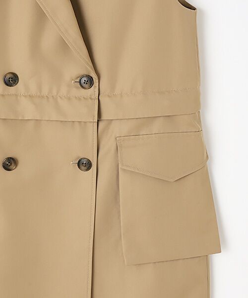 TAKASHIMAYA OUTLET / タカシマヤ アウトレット その他トップス | シーズンスタイルラボ　２ｗａｙトレンチジレ | 詳細3