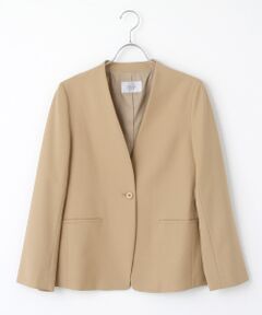 TAKASHIMAYA OUTLET / タカシマヤ アウトレット ノーカラージャケット | ノーカラージャケット