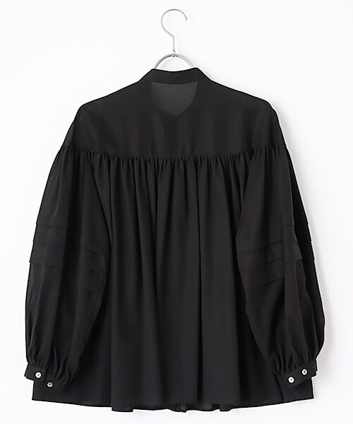 TAKASHIMAYA OUTLET / タカシマヤ アウトレット シャツ・ブラウス | シーズンスタイルラボ　シアーそでボリュームブラウス | 詳細1