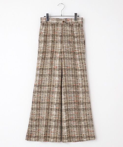 TAKASHIMAYA OUTLET / タカシマヤ アウトレット その他パンツ | ファンシーツイードパンツ（ベージュミックス）