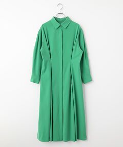 TAKASHIMAYA OUTLET / タカシマヤ アウトレット ロング・マキシ丈ワンピース | ウエストタックシャツドレス