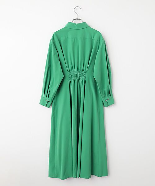 TAKASHIMAYA OUTLET / タカシマヤ アウトレット ロング・マキシ丈ワンピース | ウエストタックシャツドレス | 詳細1