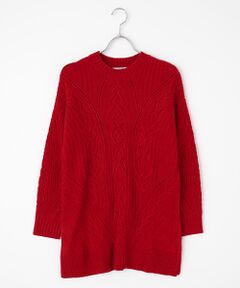 TAKASHIMAYA OUTLET / タカシマヤ アウトレット ニット・セーター | シーズンスタイルラボ　ケーブル編みチュニック