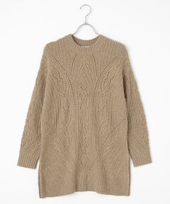 TAKASHIMAYA OUTLET / タカシマヤ アウトレット ニット・セーター | シーズンスタイルラボ　ケーブル編みチュニック