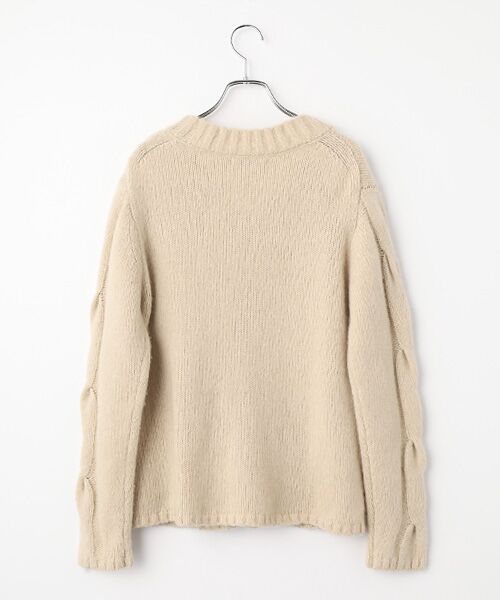 TAKASHIMAYA OUTLET / タカシマヤ アウトレット ニット・セーター | シーズンスタイルラボ　ケーブルＶネックセーター | 詳細1