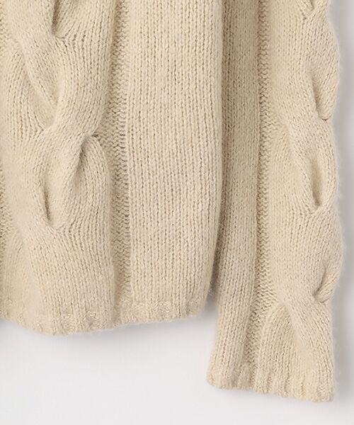 TAKASHIMAYA OUTLET / タカシマヤ アウトレット ニット・セーター | シーズンスタイルラボ　ケーブルＶネックセーター | 詳細3