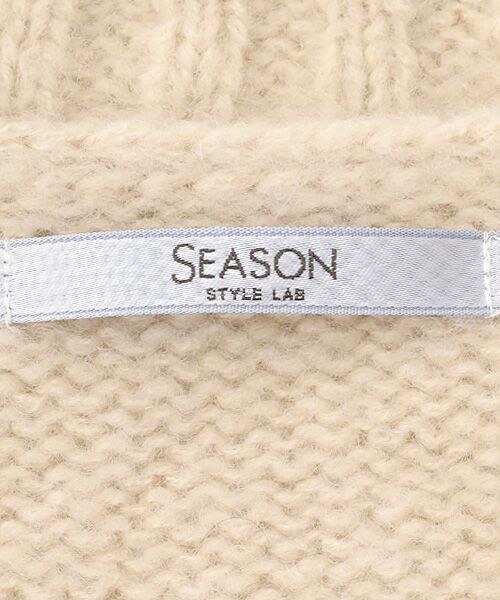 TAKASHIMAYA OUTLET / タカシマヤ アウトレット ニット・セーター | シーズンスタイルラボ　ケーブルＶネックセーター | 詳細4