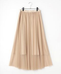 TAKASHIMAYA OUTLET / タカシマヤ アウトレット ロング・マキシ丈スカート | シーズンスタイルラボ　チュールギャザースカート
