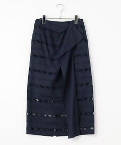 TAKASHIMAYA OUTLET / タカシマヤ アウトレット ロング・マキシ丈スカート | ボーダーレーススカート
