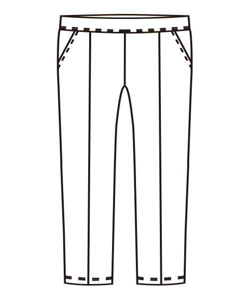 TAKASHIMAYA Style Plus / タカシマヤ スタイル・プリュ スラックス・ドレスパンツ | センターシームハイテンションパンツ<股下68cm> | 詳細5