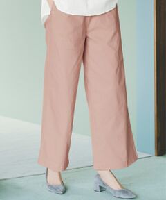 TAKASHIMAYA Style Plus / タカシマヤ スタイル・プリュ スラックス・ドレスパンツ | デザインワイドパンツ<股下63cm>