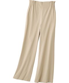 TAKASHIMAYA Style Plus / タカシマヤ スタイル・プリュ スラックス・ドレスパンツ | デザインワイドパンツ<股下63cm>