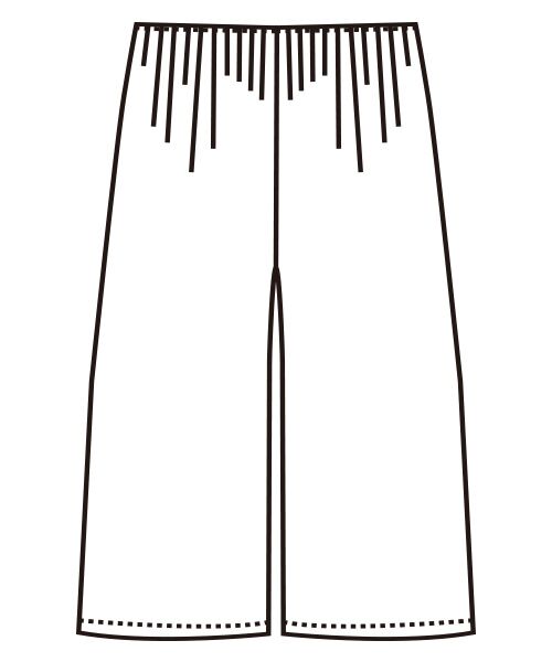 TAKASHIMAYA Style Plus / タカシマヤ スタイル・プリュ スラックス・ドレスパンツ | デザインワイドパンツ<股下63cm> | 詳細5