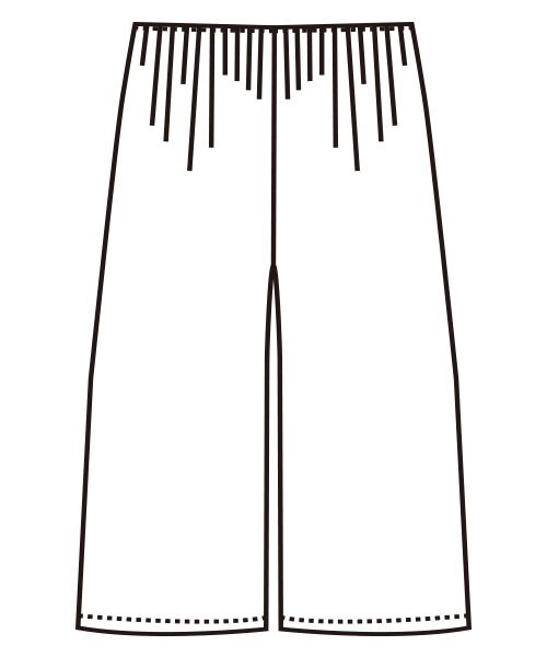 TAKASHIMAYA Style Plus / タカシマヤ スタイル・プリュ スラックス・ドレスパンツ | デザインワイドパンツ<股下63cm> | 詳細5