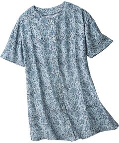 TAKASHIMAYA Style Plus / タカシマヤ スタイル・プリュ シャツ・ブラウス | 花柄プリントチュニック