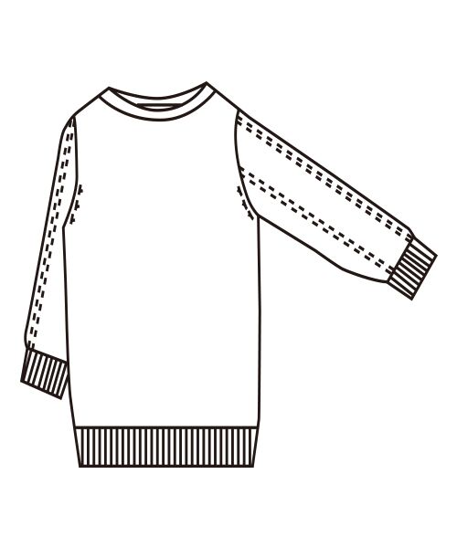 TAKASHIMAYA Style Plus / タカシマヤ スタイル・プリュ ニット・セーター | 袖レースニットプルオーバー | 詳細1