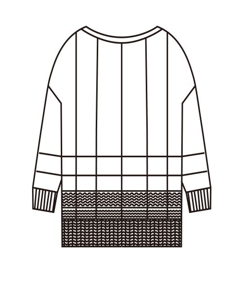 TAKASHIMAYA Style Plus / タカシマヤ スタイル・プリュ ニット・セーター | 配色ニットプルオーバー | 詳細3