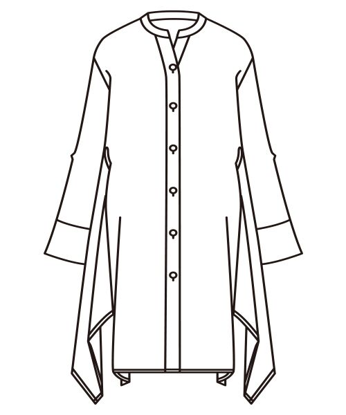 TAKASHIMAYA Style Plus / タカシマヤ スタイル・プリュ シャツ・ブラウス | ストライプ柄ロングシャツ | 詳細5