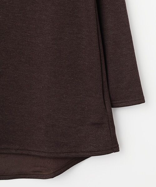 TAKASHIMAYA Style Plus / タカシマヤ スタイル・プリュ カットソー | 裏シャギーチュニック | 詳細3