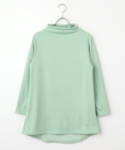 TAKASHIMAYA Style Plus / タカシマヤ スタイル・プリュ カットソー | 裏シャギーチュニック(ミント)