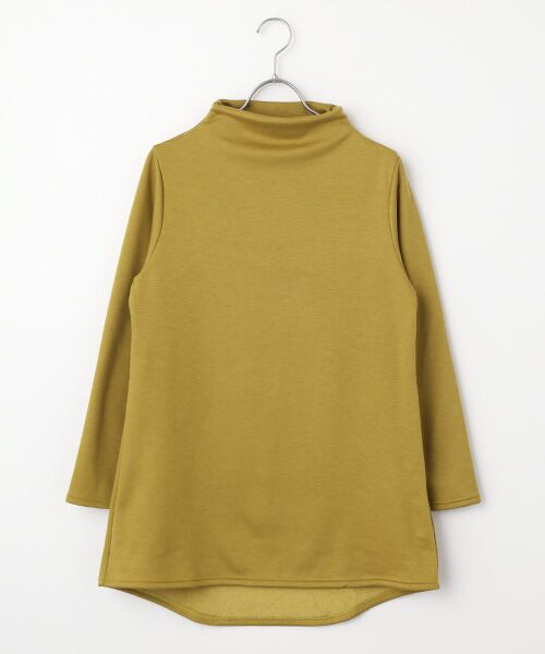 TAKASHIMAYA Style Plus / タカシマヤ スタイル・プリュ カットソー | 裏シャギーチュニック(オリーブ)