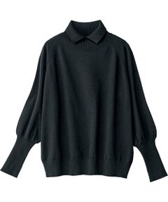 襟付プルオーバー （ニット・セーター）｜TAKASHIMAYA Style